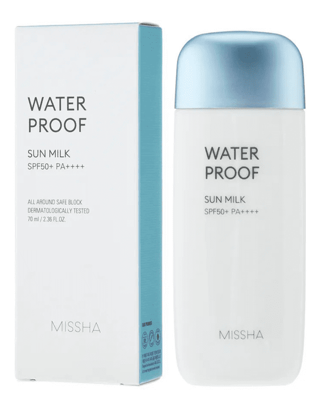 Missha All Around Safe Block Waterproof Sun Milk SPF50+/PA+++