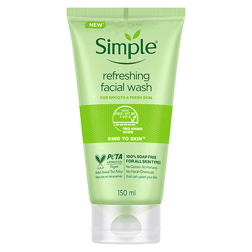 Simple Kind To Skin Refreshing Facial Wash Gel