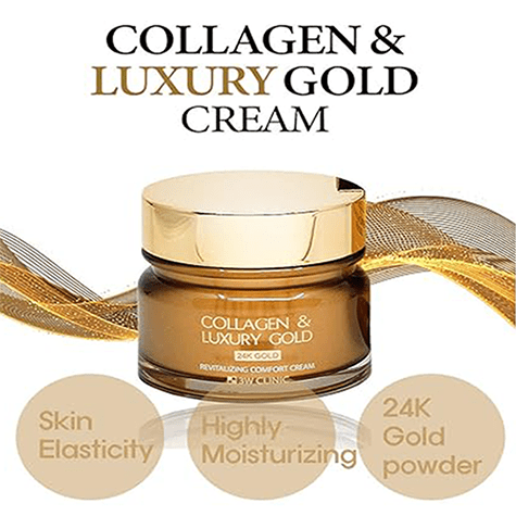 3W Clinic Collagen And Luxury Gold Cream