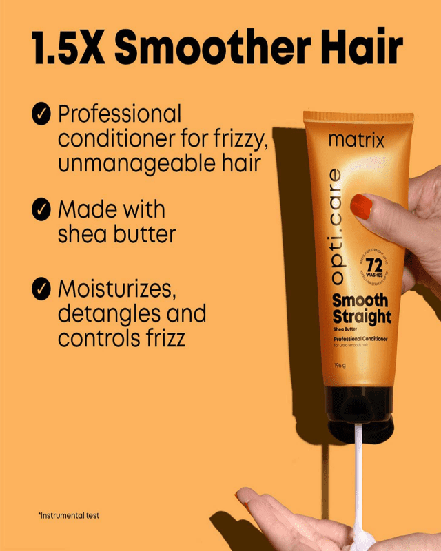 Matrix Opti.care Smooth Straight Shea Butter Professional Conditioner