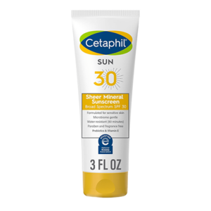 Cetaphil Sheer Mineral Sunscreens - Spf 30