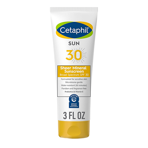 Cetaphil Sheer Mineral Sunscreens - Spf 30