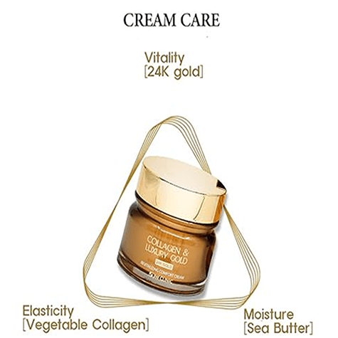 3W Clinic Collagen And Luxury Gold Cream