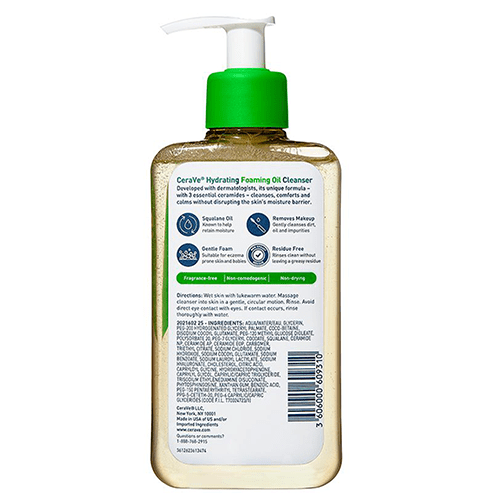 CeraVe Hydrating Foaming Oil Cleanser