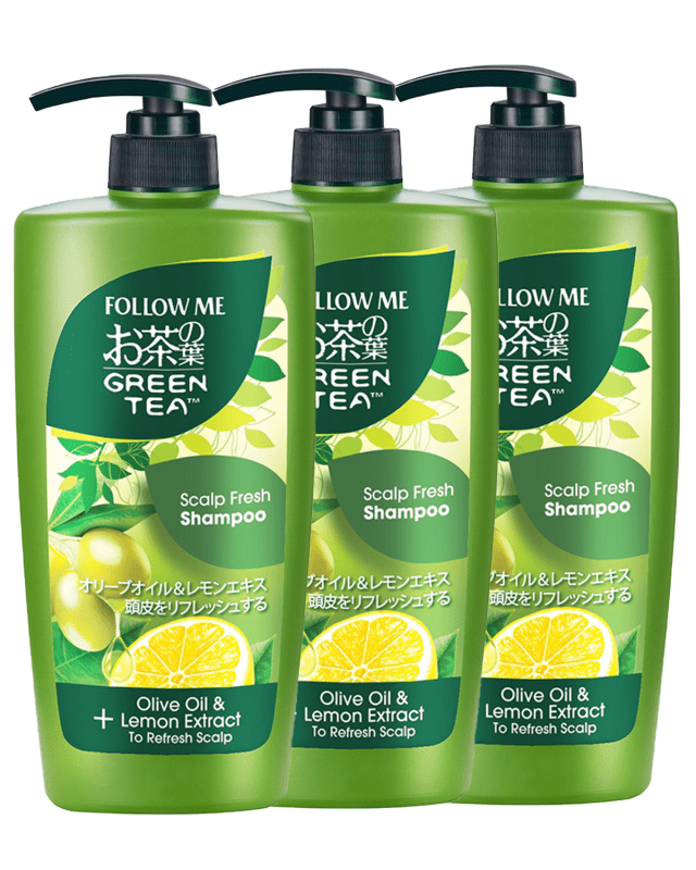 Follow Me Green Tea Scalp Fresh Shampoo