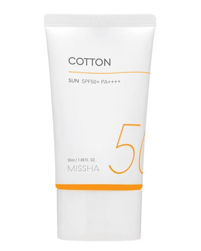 Missha All Around Safe Block Cotton Sun 50ml SPF50+ PA++++