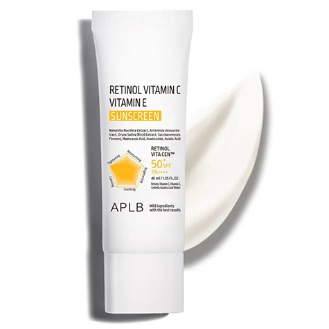 APLB Retinol Vitamin C Vitamin E Sunscreen 40ml