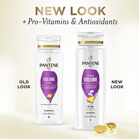 Pantene sheer volume shampoo 375ml