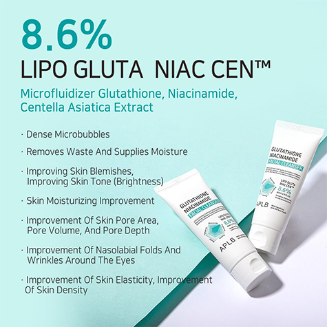 APLB Glutathione Niacinamide Facial Cleanser 80ml