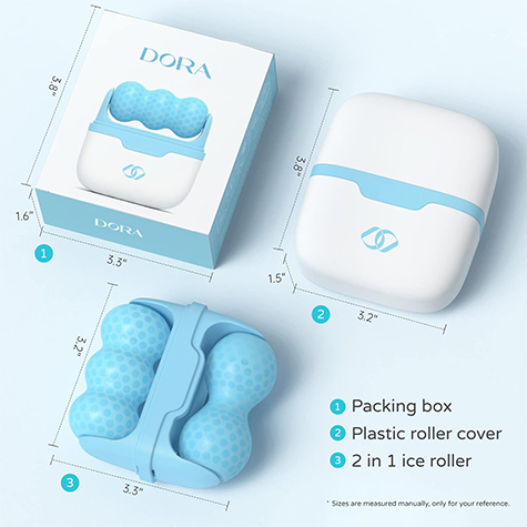 DORA 2-in-1 Ice Roller for Face & Body