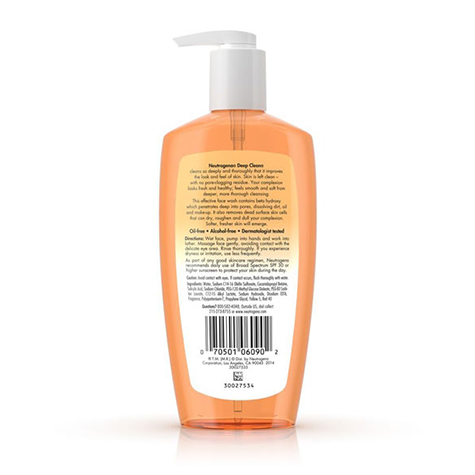 Neutrogena Deep Clean Facial Cleanser 200ml