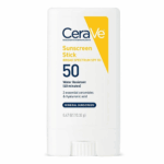 CeraVe 100% Mineral Sunscreen Stick for Face and Body