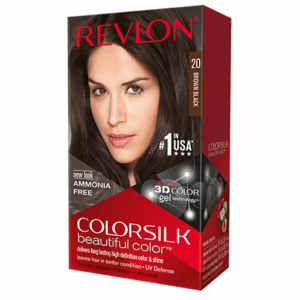 Revlon ColorSilk Beautiful 3D Hair Color - 20 Brown Black