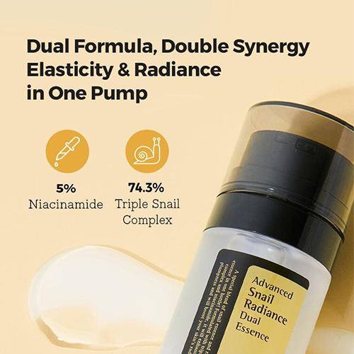 Cosrx Advanced Snail Radiance Dual Essence 80ml