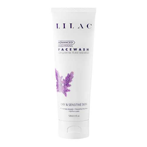 Lilac Brightening Face Wash Dry & Sensitive Skin 120m