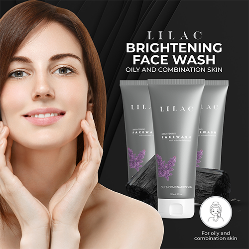 LILAC Brightening Face Wash Oily And Com Skin 120m