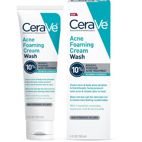 CeraVe Acne Control Foaming Face Cleanser 10% BPO 150ml