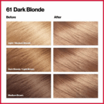 Revlon ColorSilk Beautiful Color, Dark Blonde 61