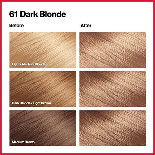 Revlon ColorSilk Beautiful Color, Dark Blonde 61