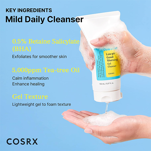 Cosrx Low PH Good Morning Gel Cleanser 50ml