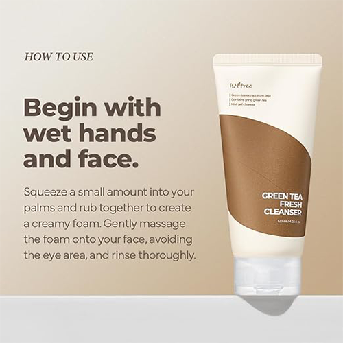 ISNTREE Green Tea Fresh Cleanser 120ml
