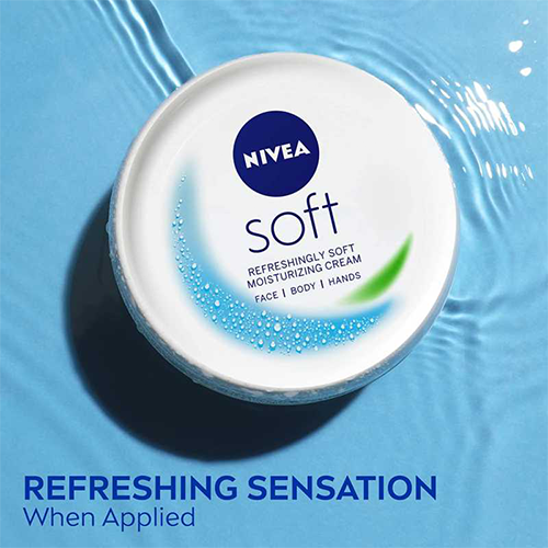NIVEA Refreshingly Soft Moisturising Cream 200ml