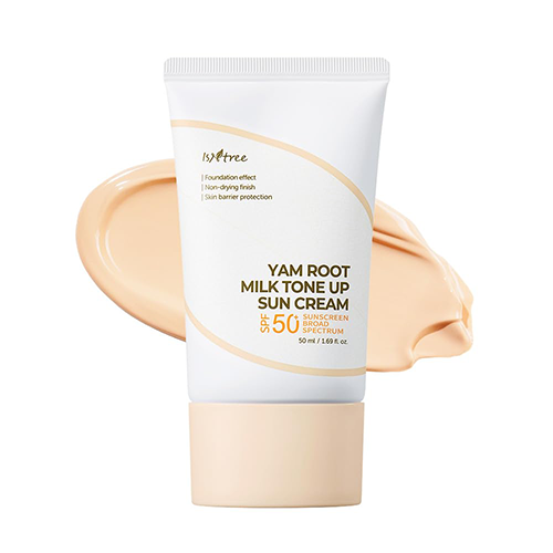 Isntree – Yam Root Milk Tone Up Sun Cream