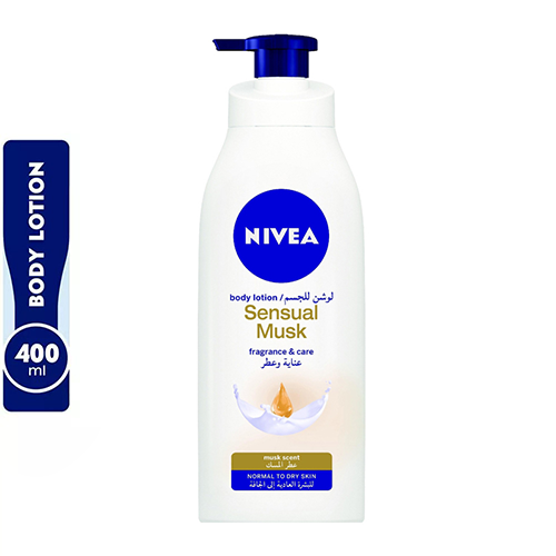 Nivea Sensual Musk Body Lotion 400ml