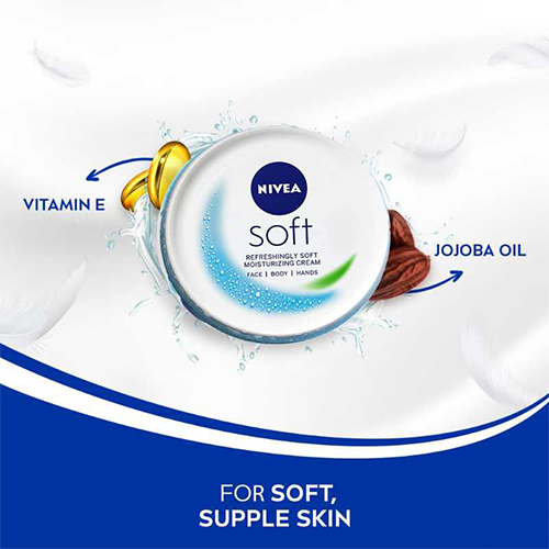 NIVEA Refreshingly Soft Moisturising Cream 200ml