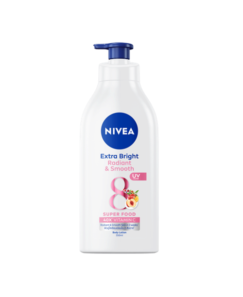 Nivea Extra Bright Radiant & Smooth Body Lotion 550ml