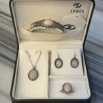 Titanium Metal Jewelry Set
