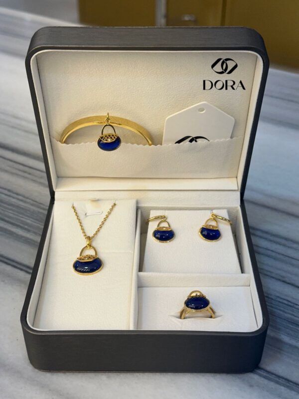 Titanium Metal Jewelry Set