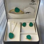 Titanium Metal Jewelry Set