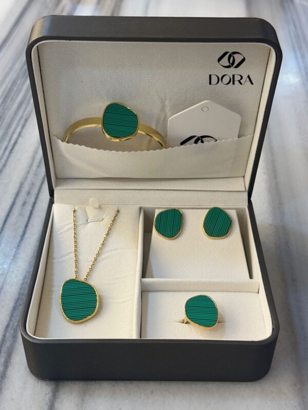 Titanium Metal Jewelry Set