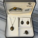 Titanium Metal Jewelry Set