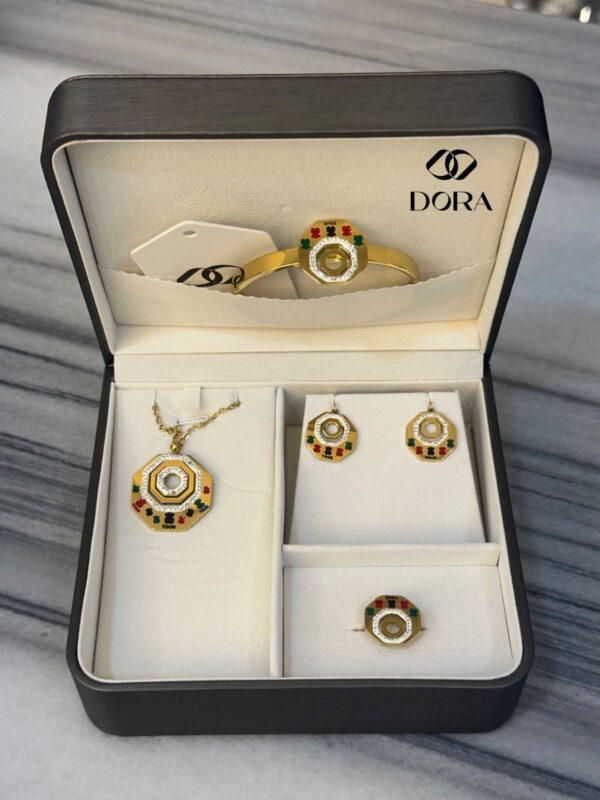 Titanium Metal Jewelry Set