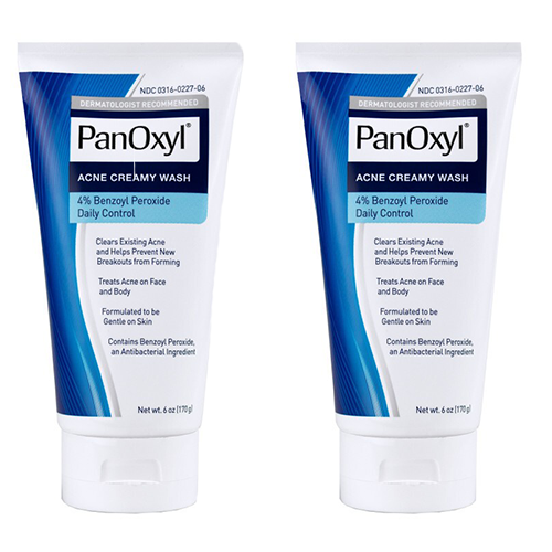 PanOxyl Acne Creamy Wash Benzoyl Peroxide 4% Daily Control 170g