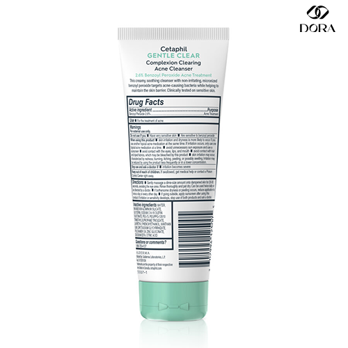 Cetaphil Gentle Clear Complexion Clearing Acne Cleanser 124ml