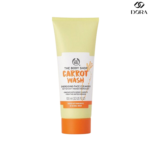 The Body Shop Carrot Wash Energizing Face Cleanser 100ml