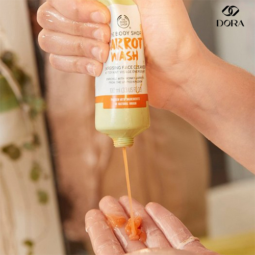 The Body Shop Carrot Wash Energizing Face Cleanser 100ml
