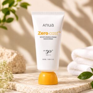 Anua Zero cast Moisturizing Finish Sunscreen 50ml